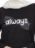 Black Printed Long - Sleeve Design 29 - Khotwh